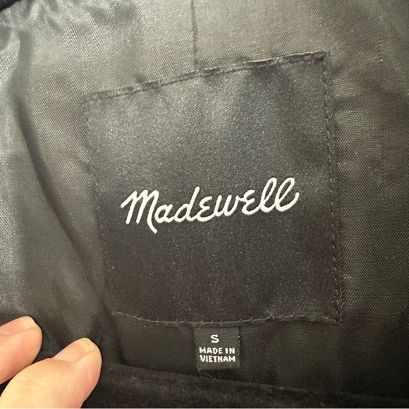 Madewell Faux Fur Black Vest - Picture 5 of 10